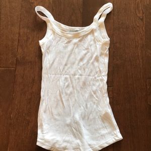 Vince simple white tank top